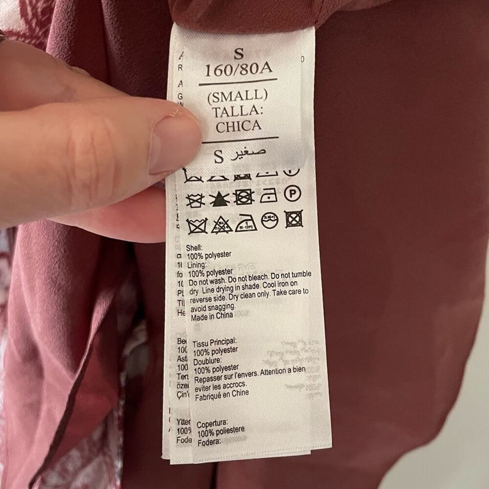 All Saints Giulia Scarf Dress Size S - Picture 10 of 12